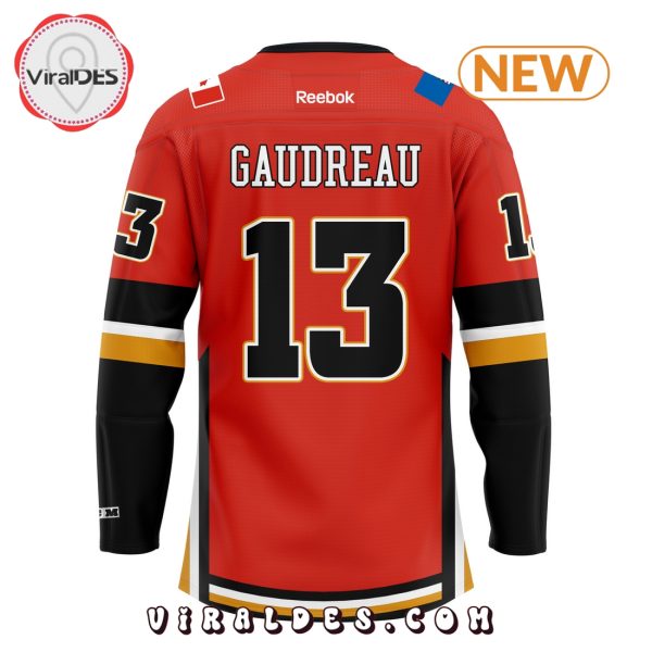 Calgary Flames Paying Tribute Gaudreau Brothers Hockey Jersey