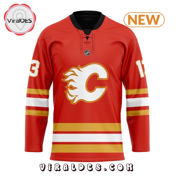 Calgary Flames Paying Tribute To Gaudreau Brothers Hockey Jersey