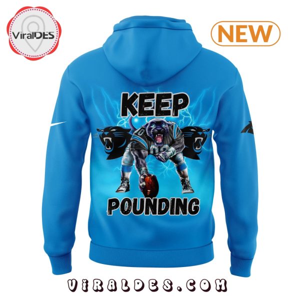 Carolina Panthers Keep Pounding Blue Hoodie