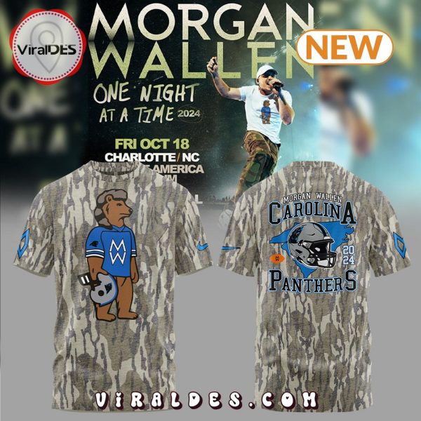 Carolina Panthers x Morgan Wallen Camo T-Shirt, Jogger, Cap