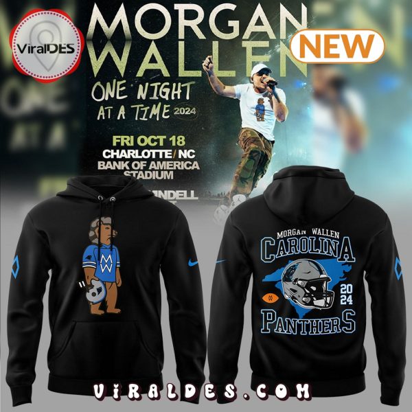 Carolina Panthers x Morgan Wallen One Night Hoodie