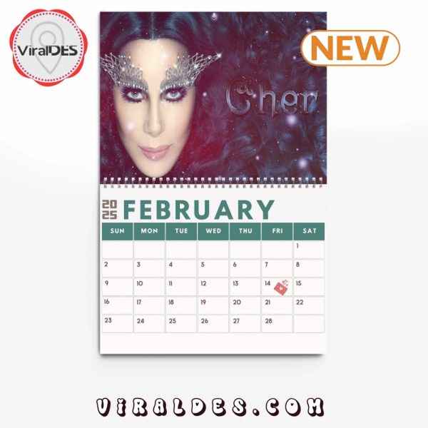 Cher 2025 New Year Calendar