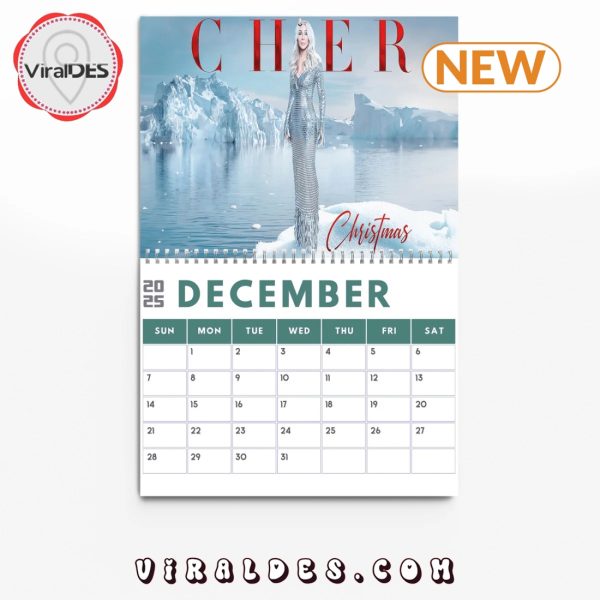 Cher 2025 New Year Calendar