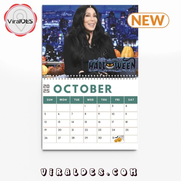 Cher 2025 New Year Calendar