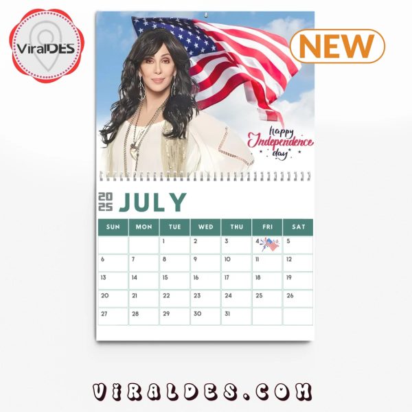 Cher 2025 New Year Calendar