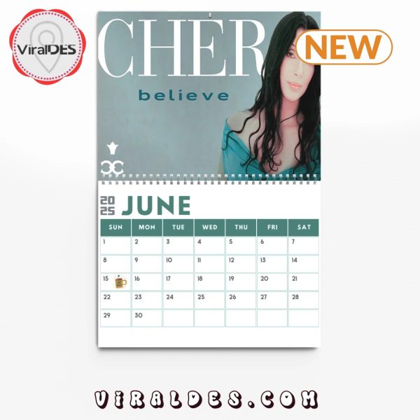 Cher 2025 New Year Calendar