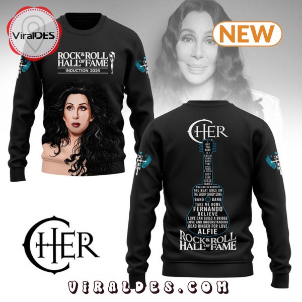 Cher – Rock & Roll Hall of Fame Black Shirt