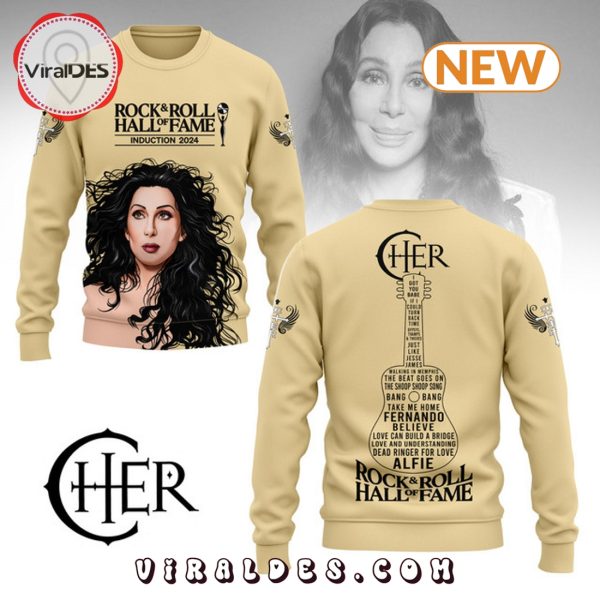 Cher – Rock & Roll Hall of Fame Yellow Shirt