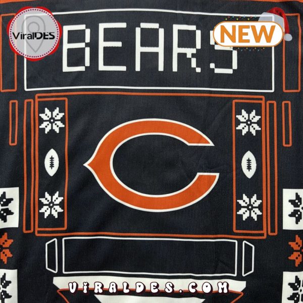 Chicago Bears NFL Ugly Christmas Holiday Sweater