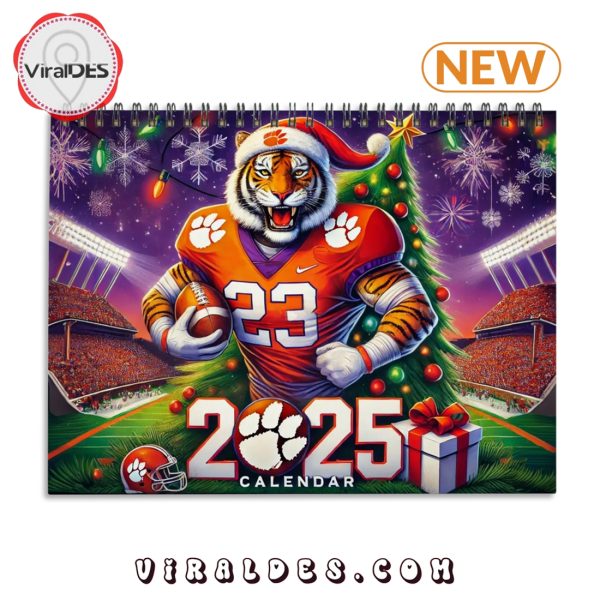 Clemson Tigers Football 2025 Calendar