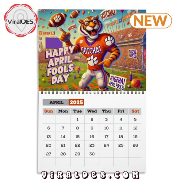 Clemson Tigers Football 2025 Calendar