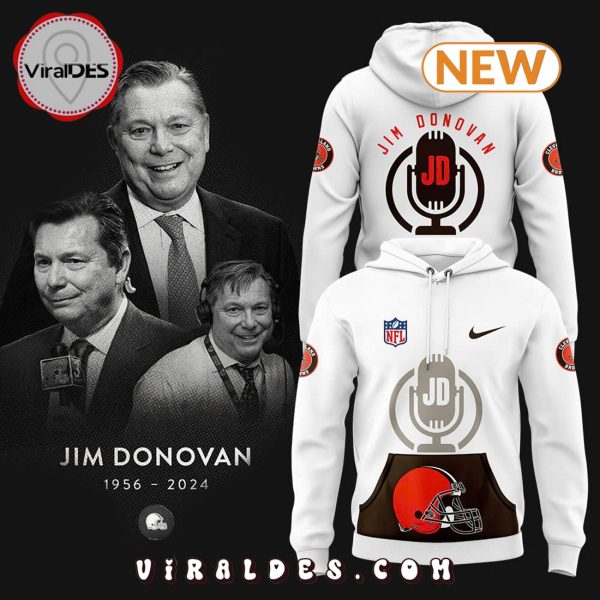 Cleveland Browns Jim Donovan Voice Hoodie, Jogger, Cap