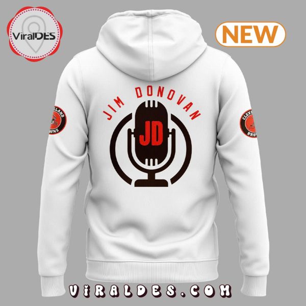 Cleveland Browns Jim Donovan Voice Hoodie, Jogger, Cap