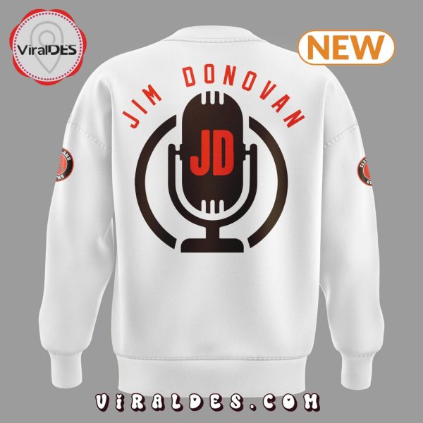 Cleveland Browns Jim Donovan Voice Sweater