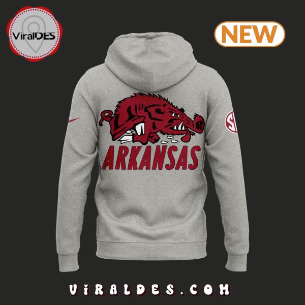 Coach John Calipari Arkansas Razorbacks Gray Hoodie, Jogger, Cap