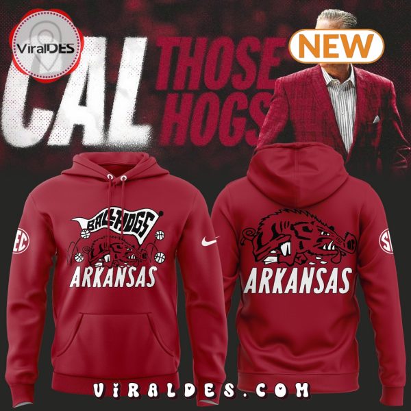 Coach John Calipari Arkansas Razorbacks Red Hoodie, Jogger, Cap