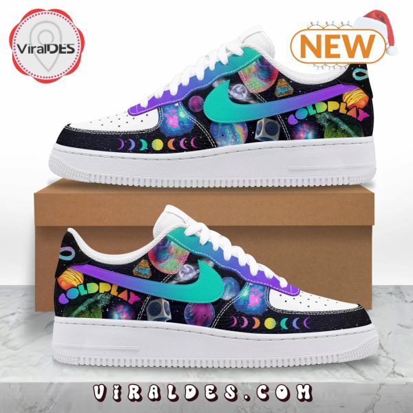 Coldplay Band 2024 Christmas Air Force 1 Sneakers