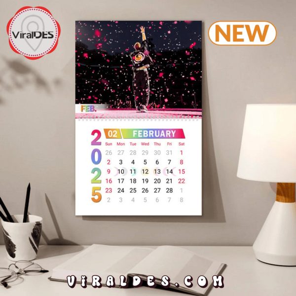 Coldplay Rock Band 2025 New Year Calendar