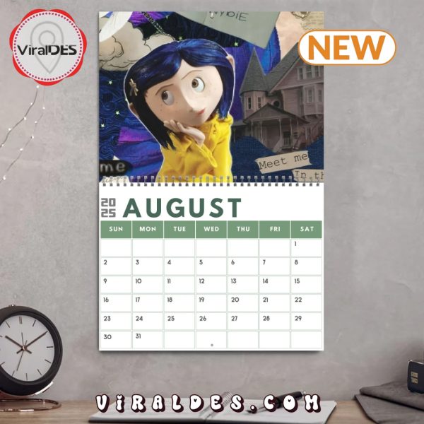 Coraline Horror 2025 New Year Calendar