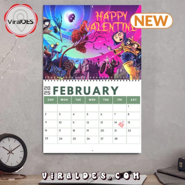 Coraline Horror 2025 New Year Calendar