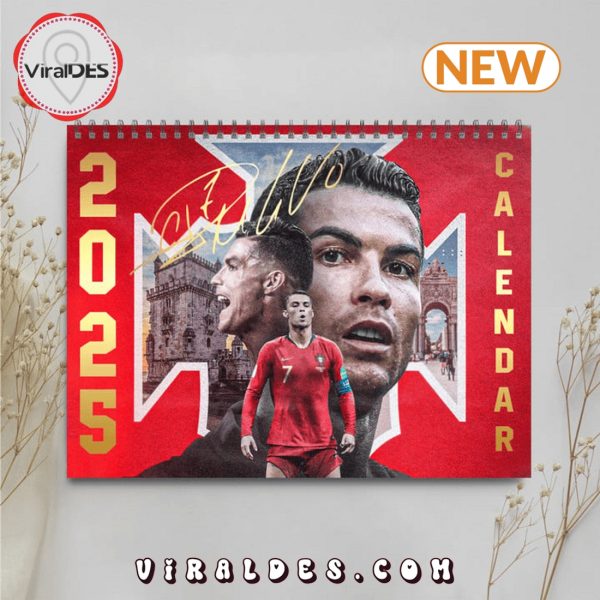 Cristiano Ronaldo Signatures 2025 New Year Calendar