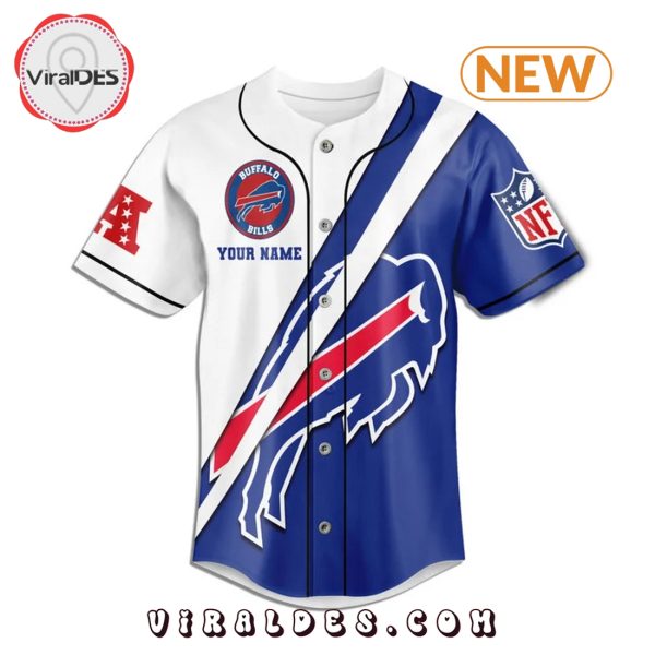 Custom Buffalo Bills Unbillievable Baseball Jersey