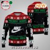 Custom Merry Xmas Nike Green Ugly Sweater