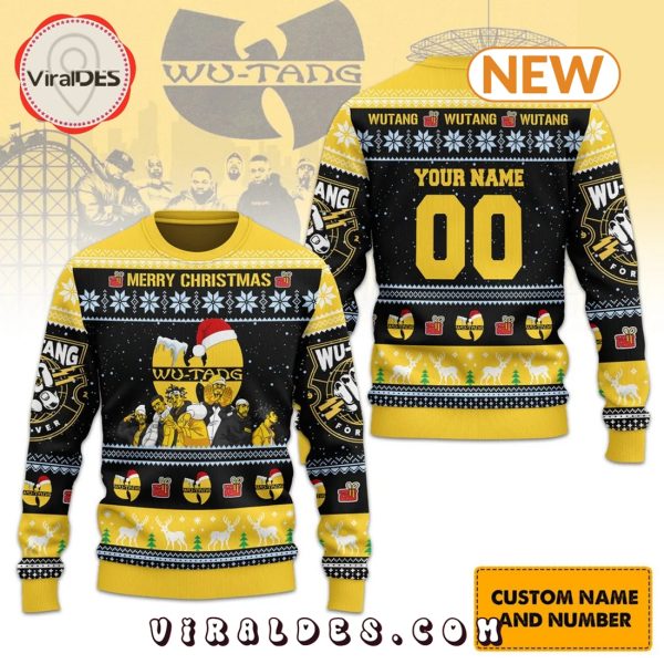 Custom Wu-Tang 2024 Christmas Ugly Sweater