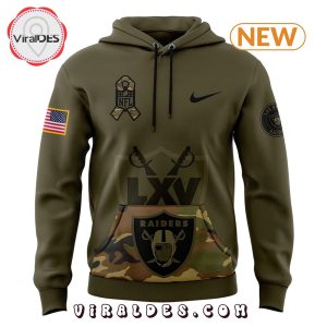 Las Vegas Raiders Camo Salute to Service Hoodie