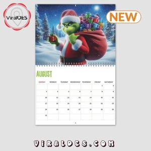 The Grinch 2025 New Year Calendar