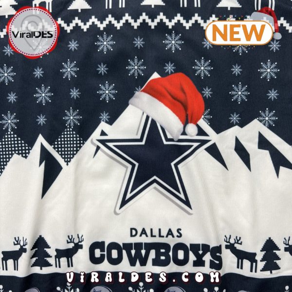 Dallas Cowboys 2024 Christmas Ugly Sweater