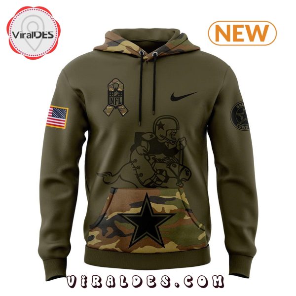 Dallas Cowboys Camo 2024 Salute to Service Hoodie