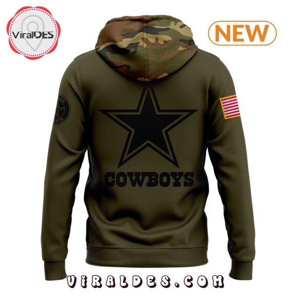 Dallas Cowboys Camo 2024 Salute to Service Hoodie