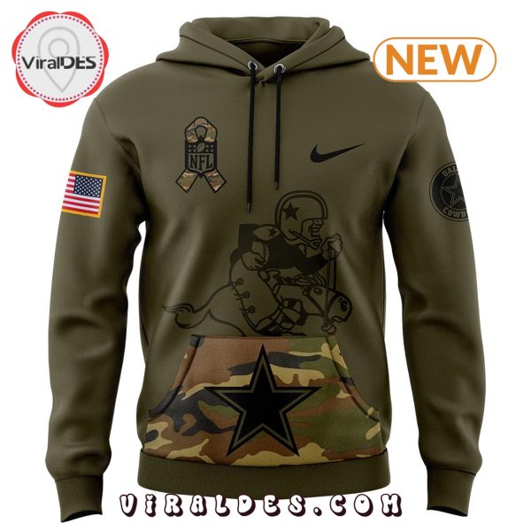 Dallas Cowboys Camo Salute to Service Hoodie