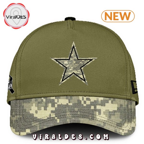 Dallas Cowboys Salute to Service Camo Hoodie, Jogger, Cap