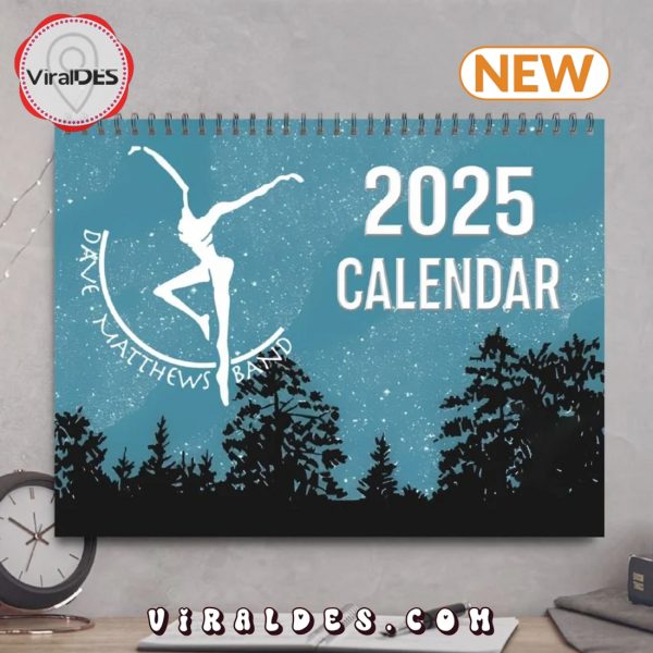 Dave Matthews Band 2025 New Year Calendar