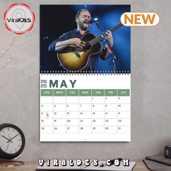 Dave Matthews Band 2025 New Year Calendar