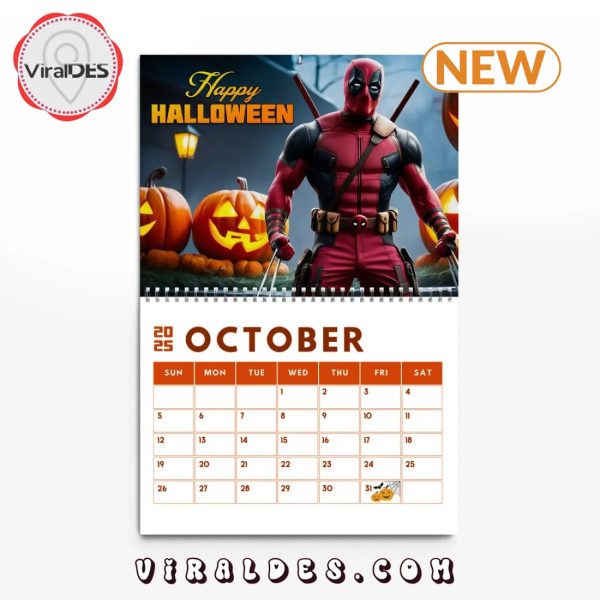 Deadpool & Wolverine 2025 New Year Calendar