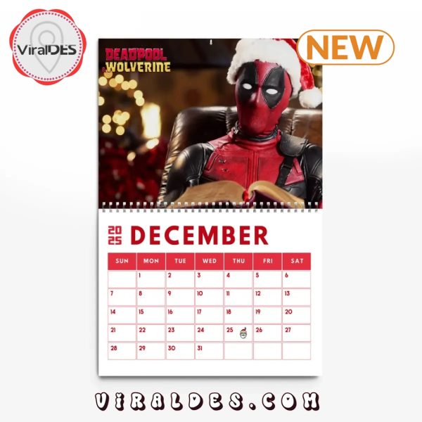 Deadpool & Wolverine 2025 New Year Calendar