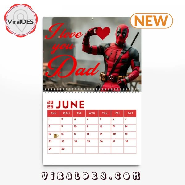 Deadpool & Wolverine 2025 New Year Calendar