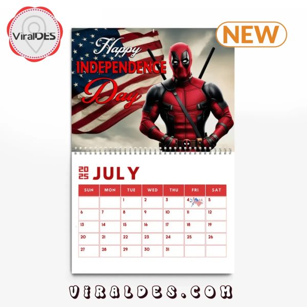 Deadpool & Wolverine 2025 New Year Calendar