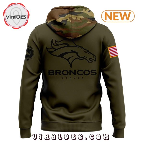 Denver Broncos Camo 2024 Salute to Service Hoodie