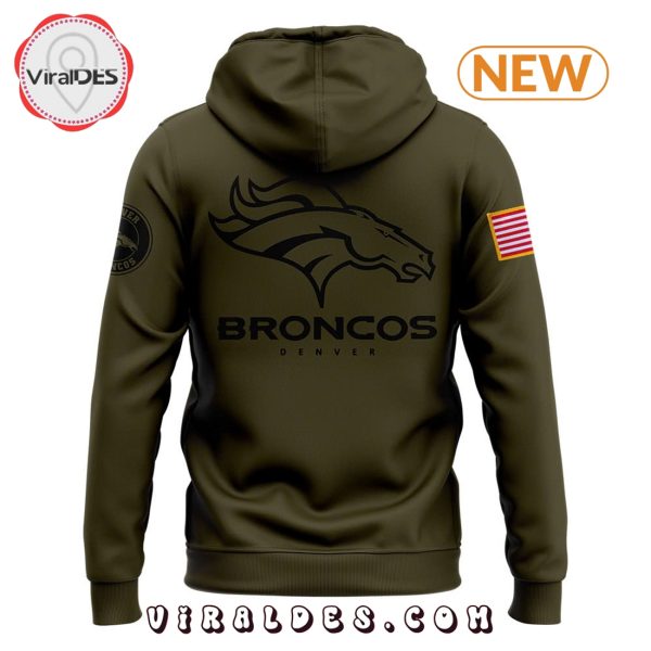 Denver Broncos Camo Salute to Service Hoodie