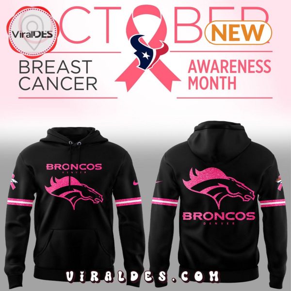 Denver Broncos x Breast Cancer Awareness Hoodie