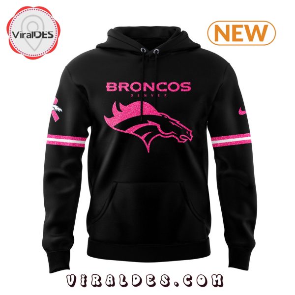 Denver Broncos x Breast Cancer Awareness Hoodie, Jogger, Cap