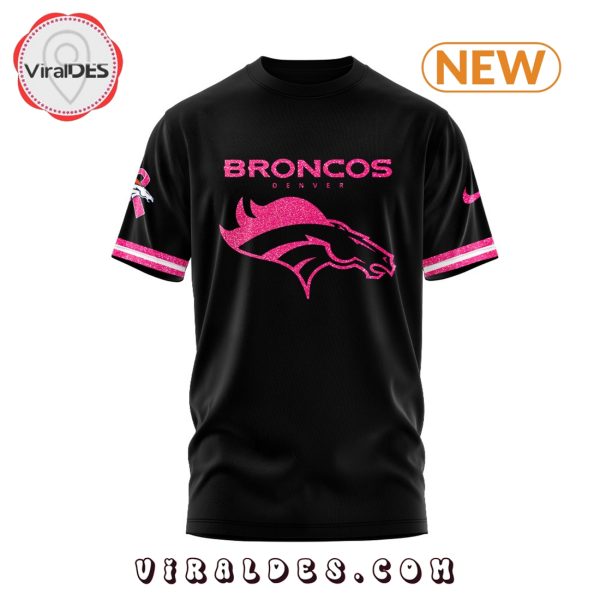 Denver Broncos x Breast Cancer Awareness T-Shirt, Jogger, Cap