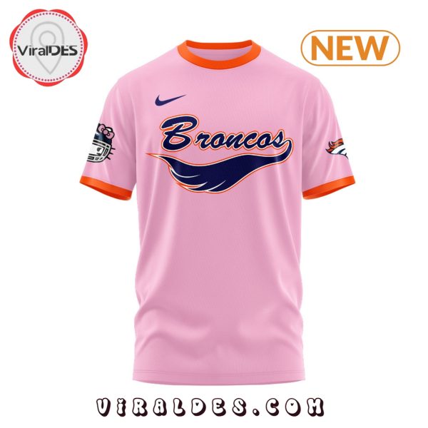 Denver Broncos x Hello Kitty Pink T-Shirt, Jogger, Cap