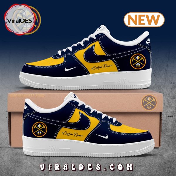 Denver Nuggets Custom Name For Fans Air Force 1