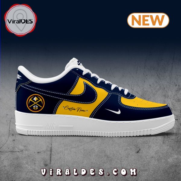 Denver Nuggets Custom Name For Fans Air Force 1