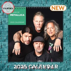 Metallica 2025 Seasons Calendar